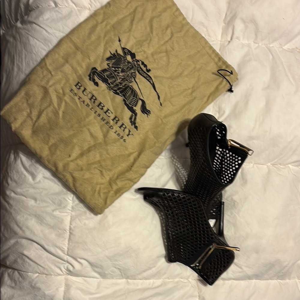 Burberry Black Womens Heels